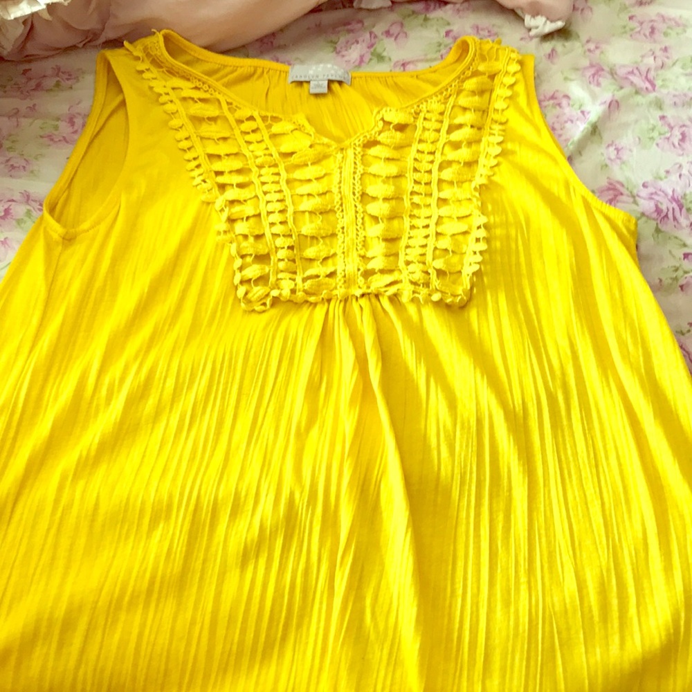 Yellow Carolyn Taylor Blouse